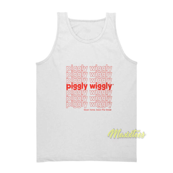 Down Home Down The Street Piggly Wiggly Tank Top