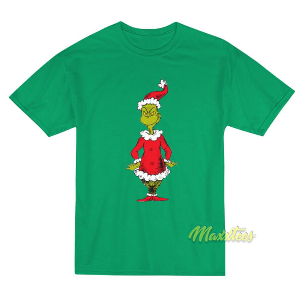 Dr Seuss Grinch Santa T-Shirt