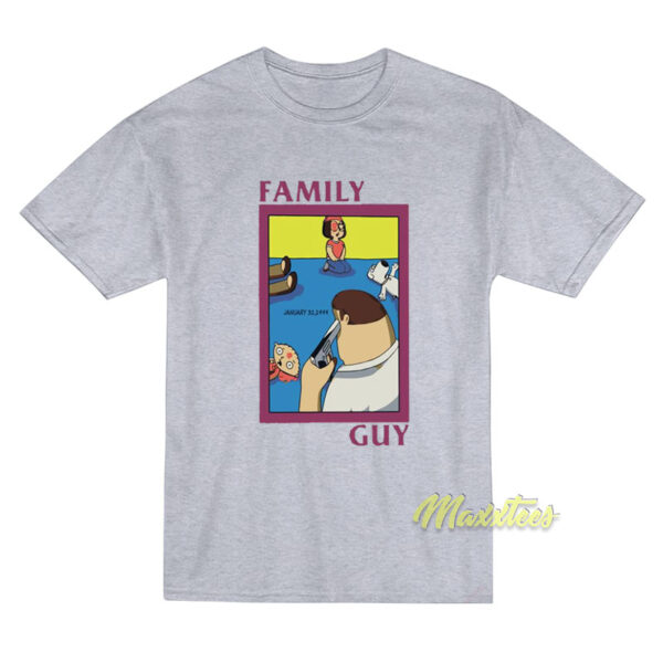 Family Guy Black Flag T-Shirt