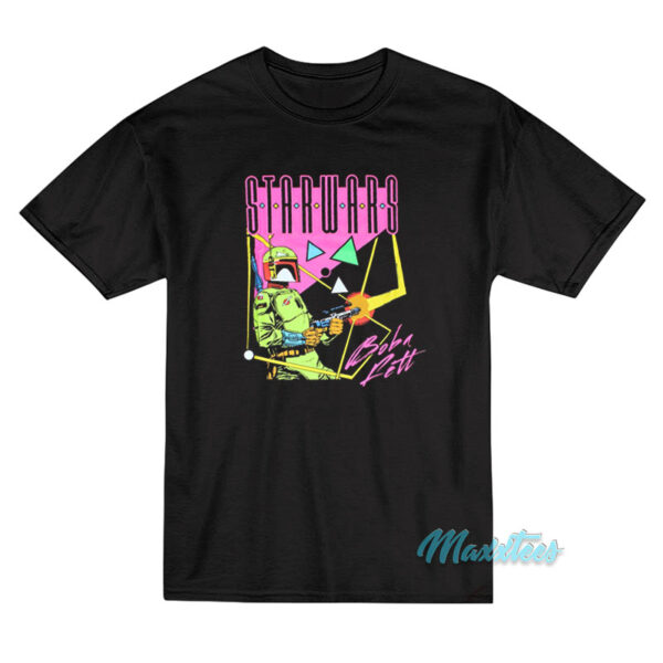 Star Wars Boba Fett Neon T-Shirt