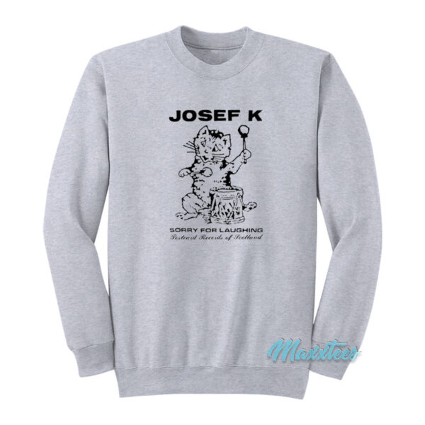 Josef K Postcard Records Of Scotland Sweatshirt