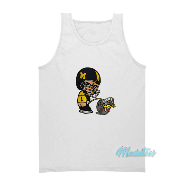 Michigan Piss On Ohio State Hater Tank Top