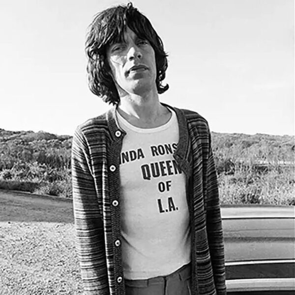 Mick Jagger Linda Ronstadt T-Shirt