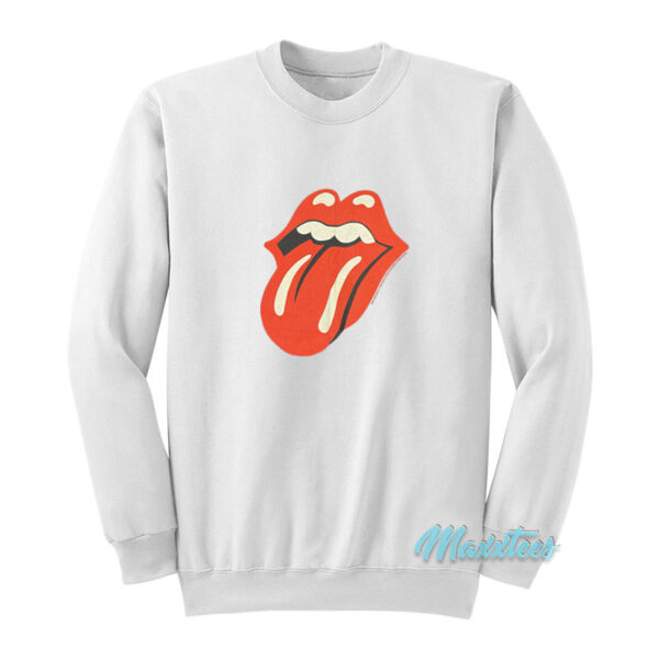 Mick Jagger Lips Sweatshirt
