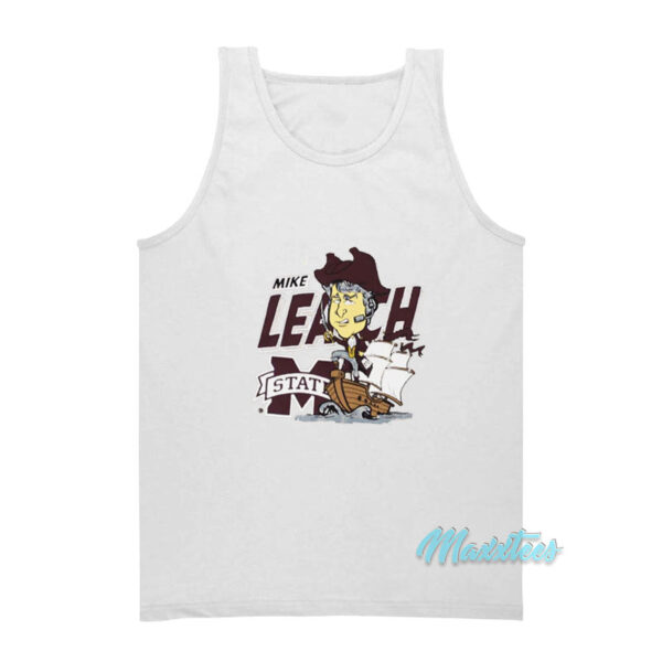Rip Mike Leach Mississippi State Tank Top