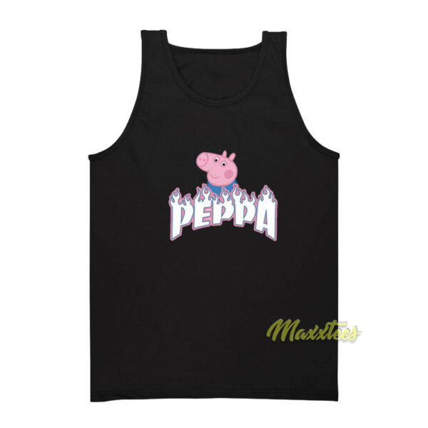 Peppa Pig Flame Tank Top