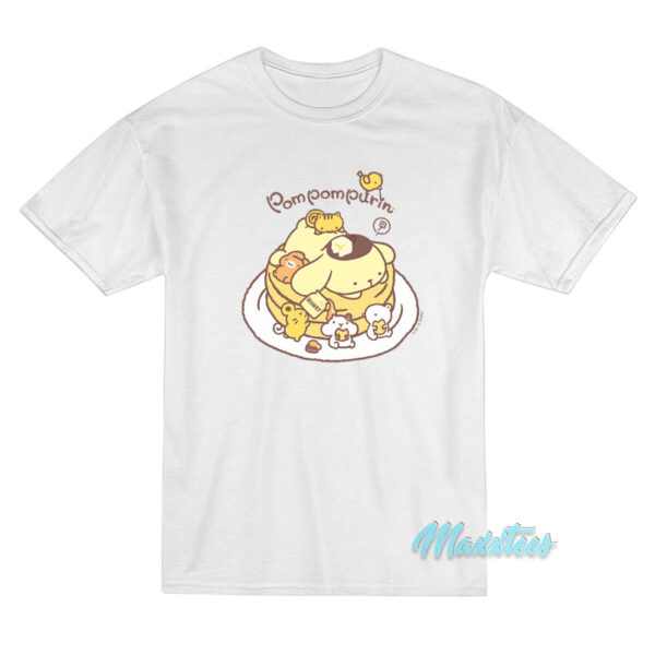 Pompompurin Pancake Friends T-Shirt