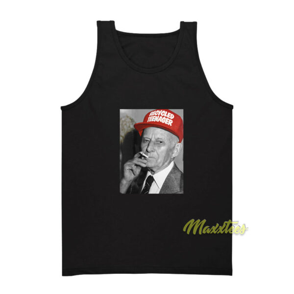 Recycled Teenager Old Man Tank Top