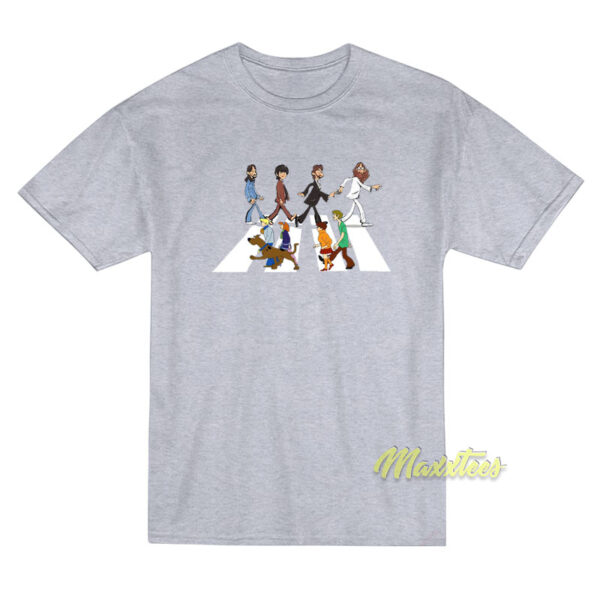 Scooby Doo Beatles Abbey Road T-Shirt