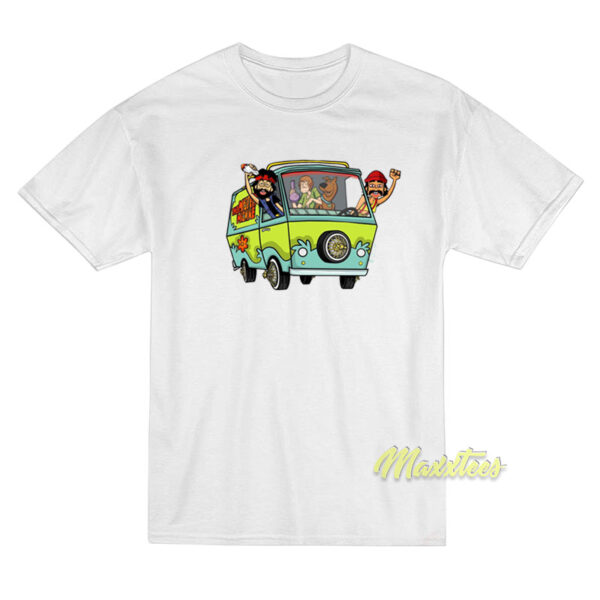 Scooby Doo Cheech and Chong T-Shirt