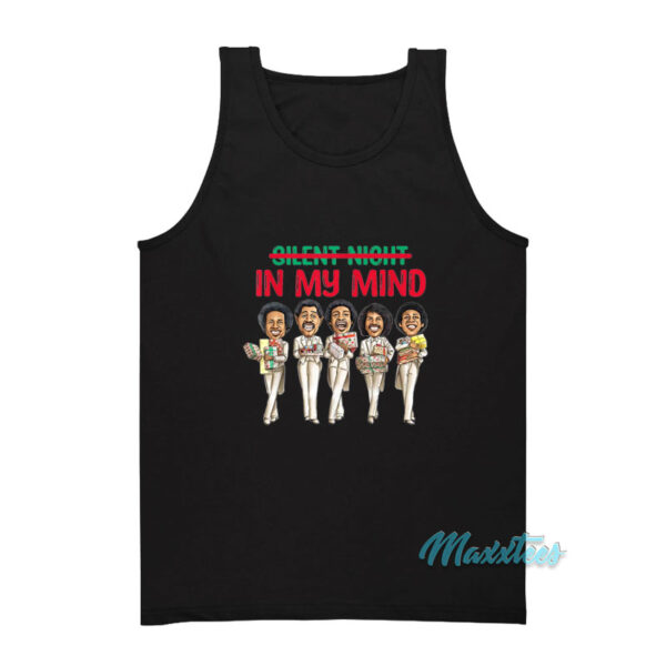 Silent Night In My Mind Christmas Tank Top