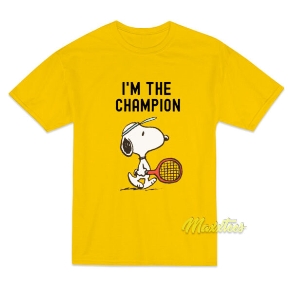 Snoopy I'm The Champion T-Shirt