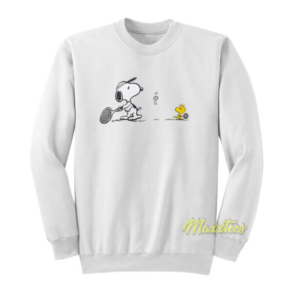 Peanuts Woodstock Tennis Sweatshirt