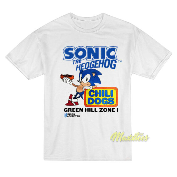 Sonic The Hedgehog Chili Dog T-Shirt