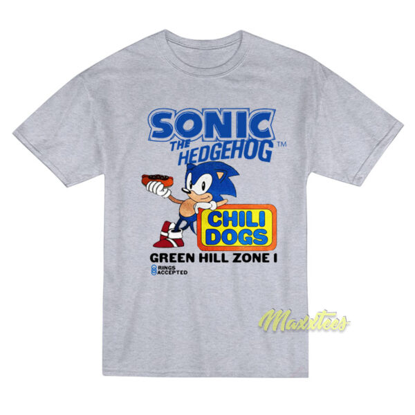 Sonic The Hedgehog Chili Dog T-Shirt