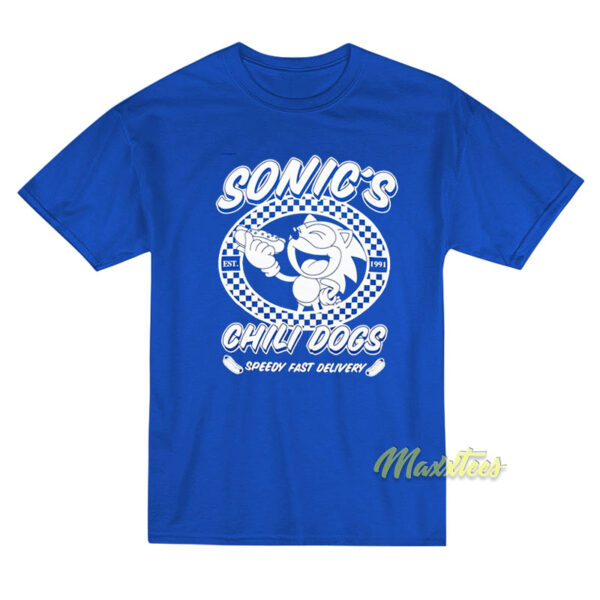 Sonic The Hedgehog Chili Dogs T-Shirt