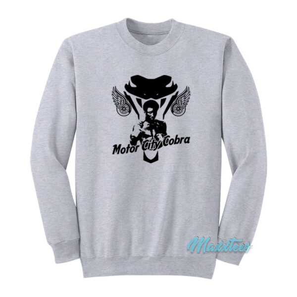 Thomas Hearns Motor City Cobra Sweatshirt