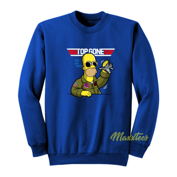 Top Gone Homer Simpson Sweatshirt