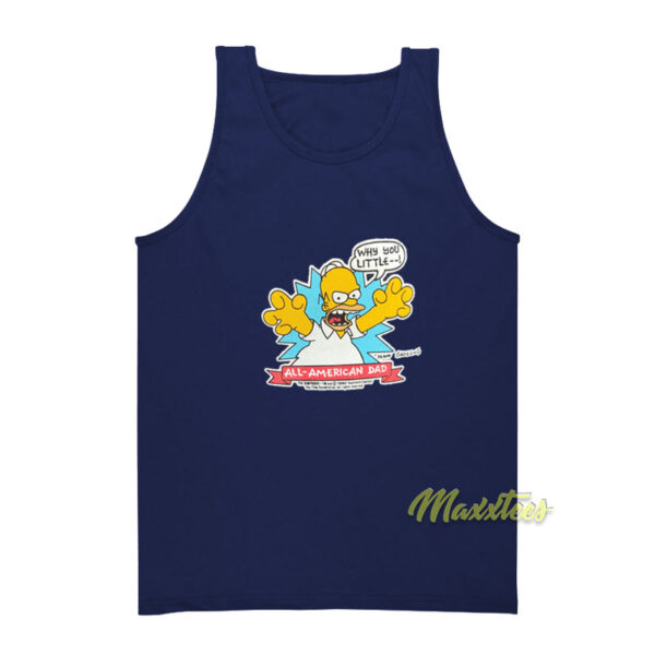 Simpson Why You Little All American Dad Tank Top