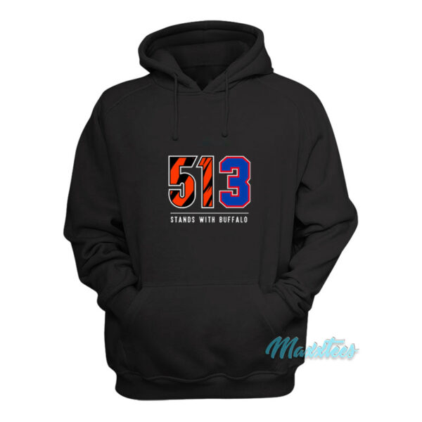 513 Stands With Buffalo Hoodie