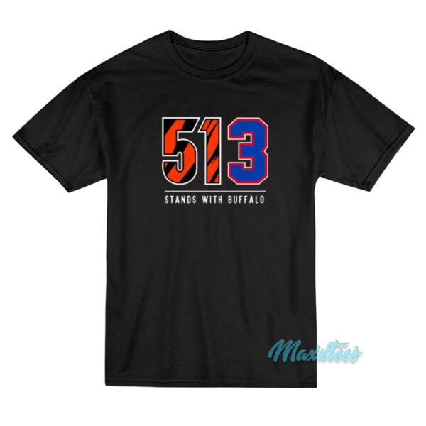 513 Stands With Buffalo T-Shirt