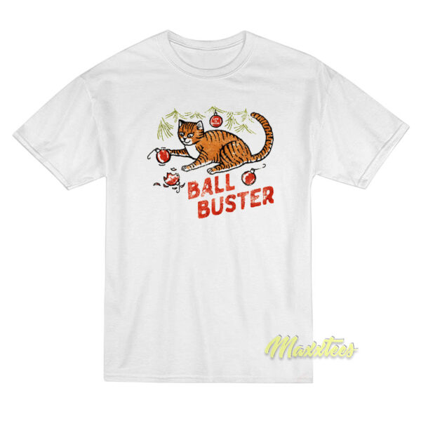 Ball Buster Cat T-Shirt