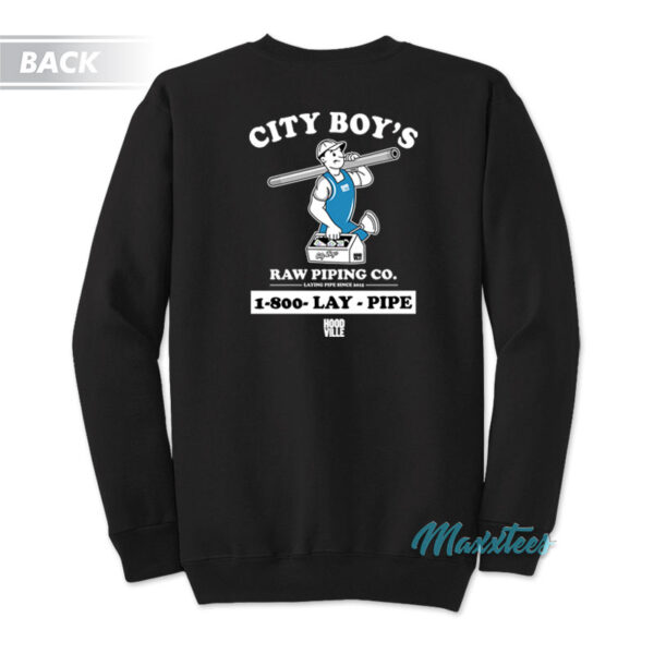 City Boy's Lay Pipe Sweatshirt