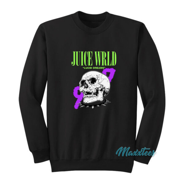Juice Wrld Lucid Dreams 999 Skull Sweatshirt