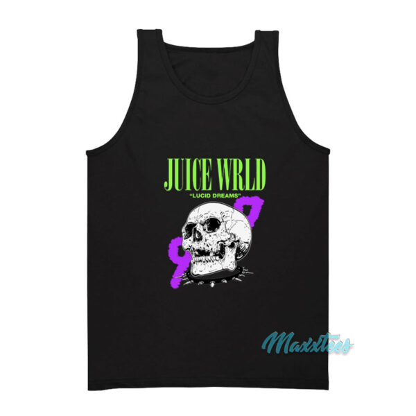 Juice Wrld Lucid Dreams 999 Skull Tank Top