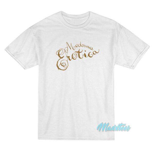 Madonna Erotica Logo T-Shirt