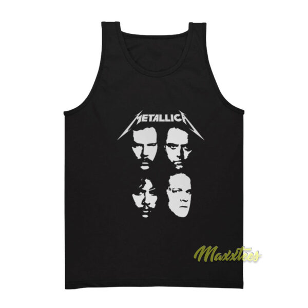 Metallica Four Faces Tank Top
