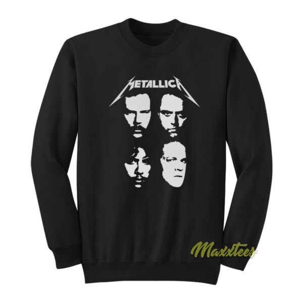 Metallica Four Faces Sweatshirt
