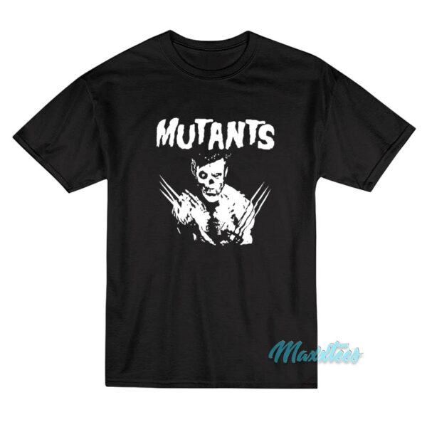 Mutants Misfits Wolverine Cm Punk T-Shirt
