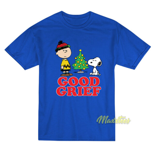 Peanuts Good Grief Christmas T-Shirt