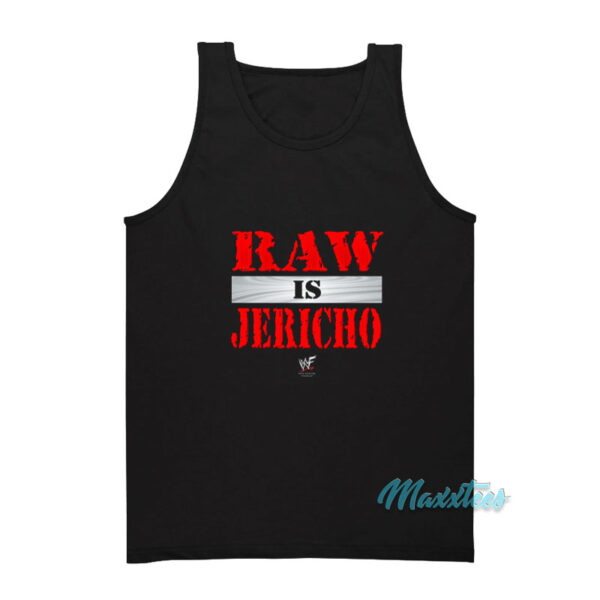 Chris Jericho Raw Is Jericho Logo Tank Top