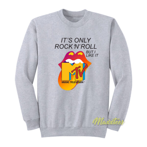 The Rolling Stones and MTV Sweatshirt