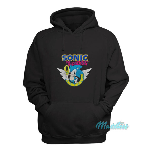 Sonic The Hedgehog Rings And Wings Hoodie