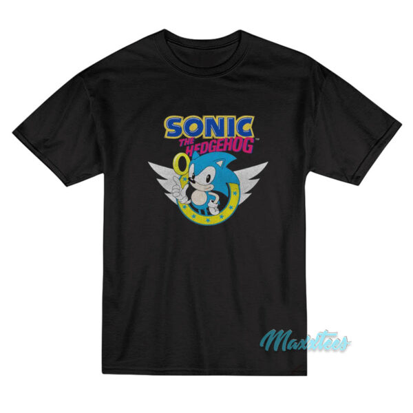 Sonic The Hedgehog Rings And Wings T-Shirt
