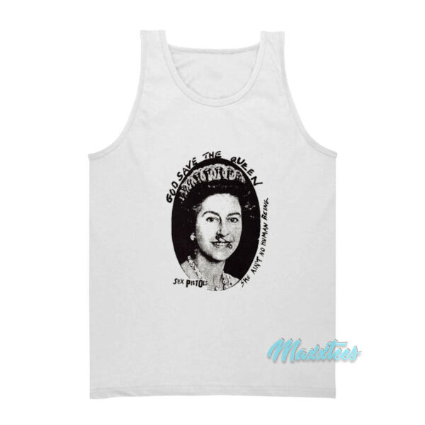 God Save The Queen Sex Pistols Tank Top