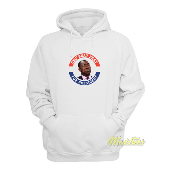Shannon Sharpe Unc Shay Shay For President Hoodie