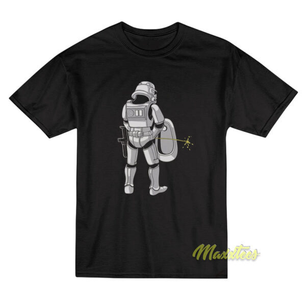 Star Wars Stormtrooper Peeing T-Shirt