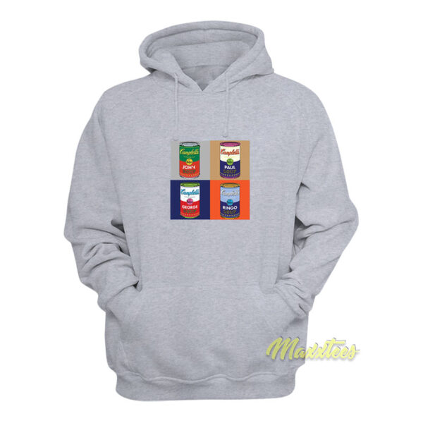 The Beatles Campbell's Soup Hoodie