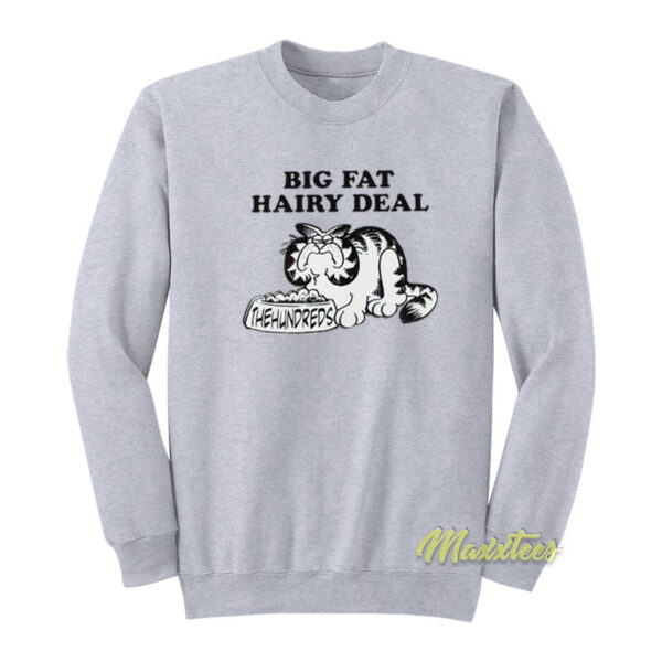 The Hundreds x Garfield Big Fat Hairy Deal Sweatshirt