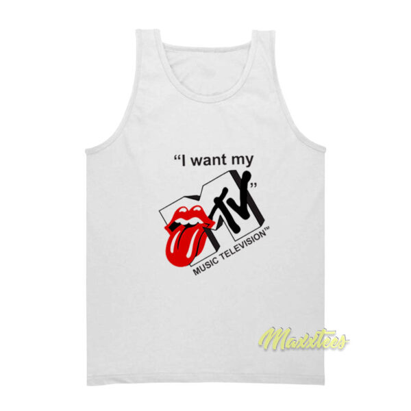 Rolling Stones and MTV Tank Top