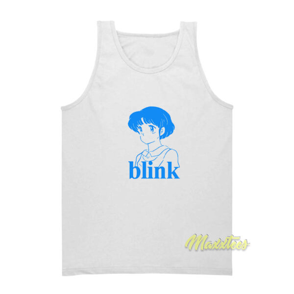 Blink 182 Anime Girl Tank Top