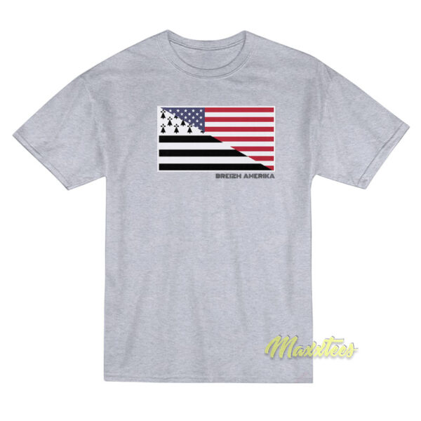 Breizh Amerika Flag T-Shirt
