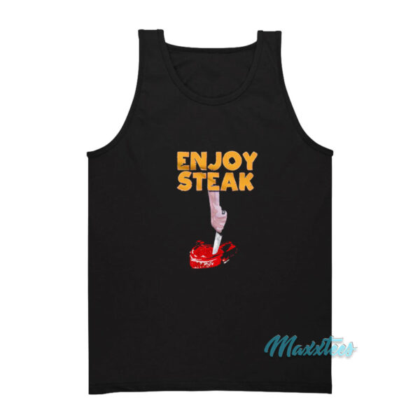 Enjoy Steak Tank Top