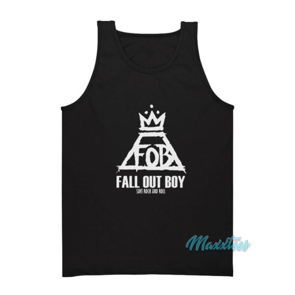 FOB Fall Out Boy Save Rock And Roll Tank Top