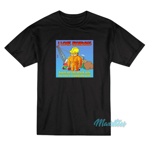 Garfield I Love Mondays T-Shirt