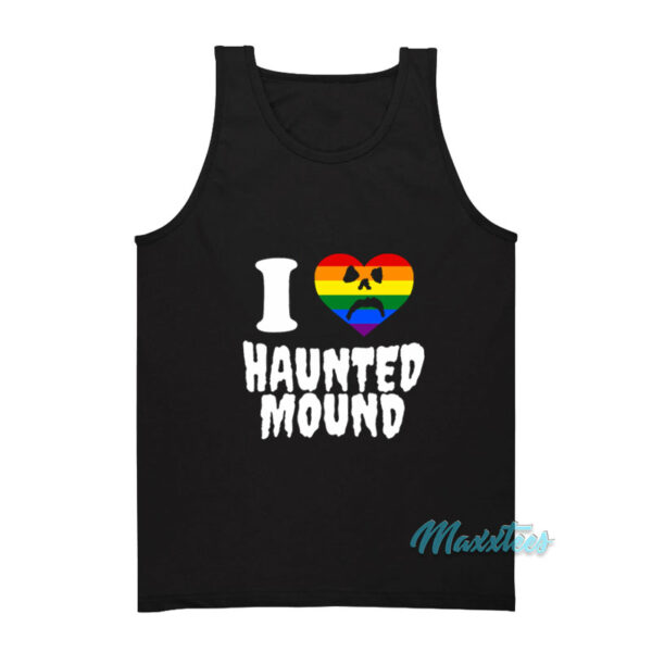 I Love Haunted Mound Pride Tank Top